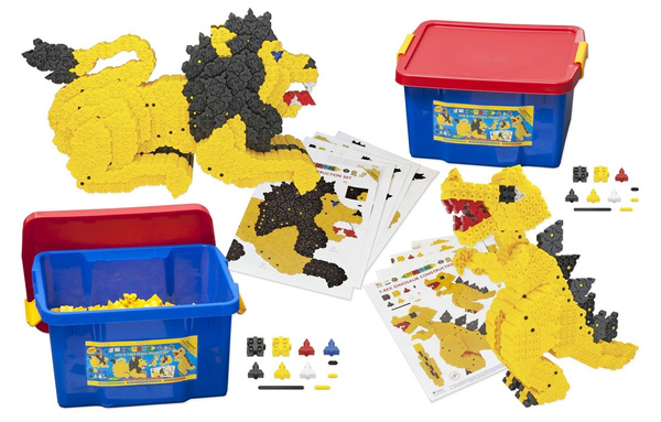 Morphun Lion and T-Rex 2374 el. - Construction blocks