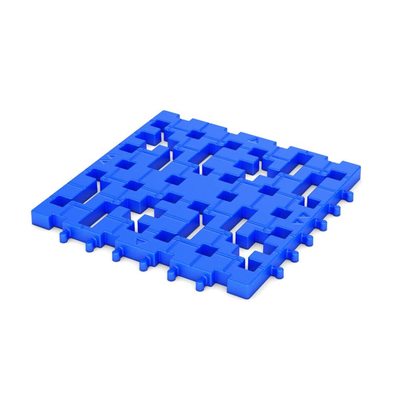 Meli Maxi Construction Base Blue 6 el.