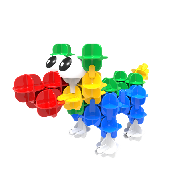 Klocki konstrukcyjne Molyka Blue Box 158 elementów 3+ – Molyka