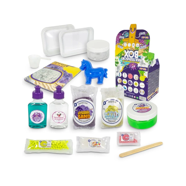 SET OF SENSORY MASSES MULTISENSORY BOX