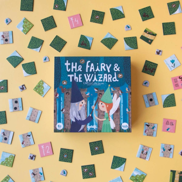 Gra kooperacyjna Londji Wróżka i Czarodziej 4+