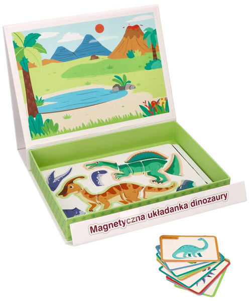 Magnetic puzzle board - Dinosaurs