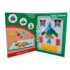 Magnetic Tangram Puzzle 35 pcs – X-Bida STEAM Toy 3+