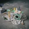 Wooden Laundry Play Set 3-in-1 with Accessories – Kabi 3+
