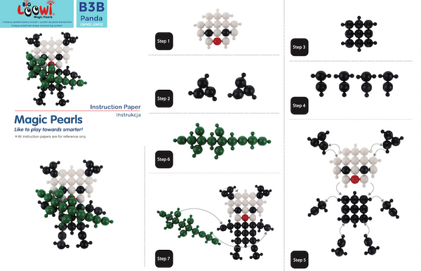 Big Loowi bricks - 110 el set.