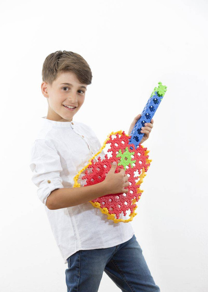 Klocki konstrukcyjne Incastro Box 500 elementów – 4+