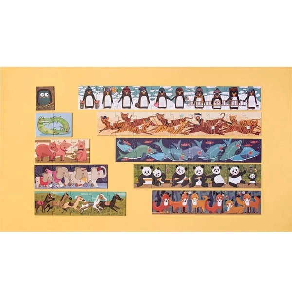 Londji Puzzle edukacyjne dla dzieci - Pingwinki 55 el. 3+