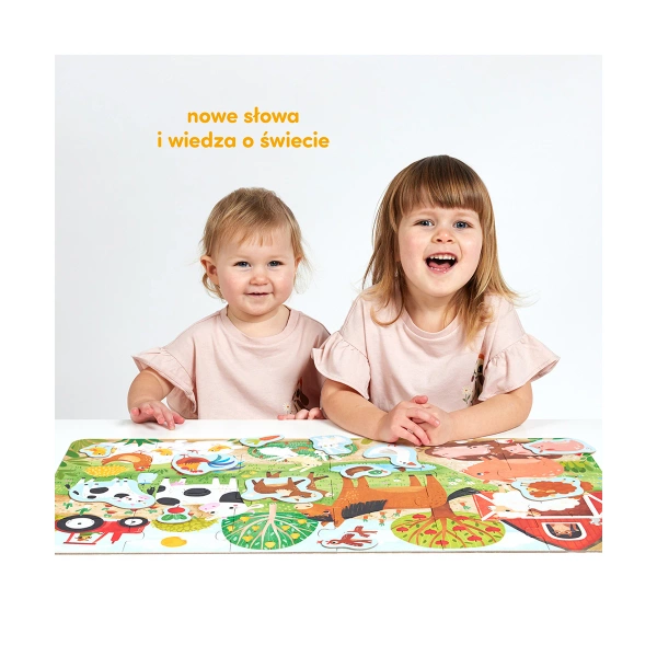 Puzzle CzuCzu Wesołe puzzle Wieś dla maluchów 2+