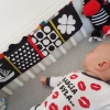 Książeczka sensoryczna - osłona łóżeczka
