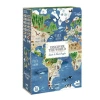 Londji World Map Puzzle - Puzzle edukacyjne mapa świafa - 7+