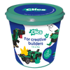 Clics Bucket 6in1 141 el. - Building Blocks - Dinosaurs
