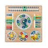 Wooden educational calendar - board for children