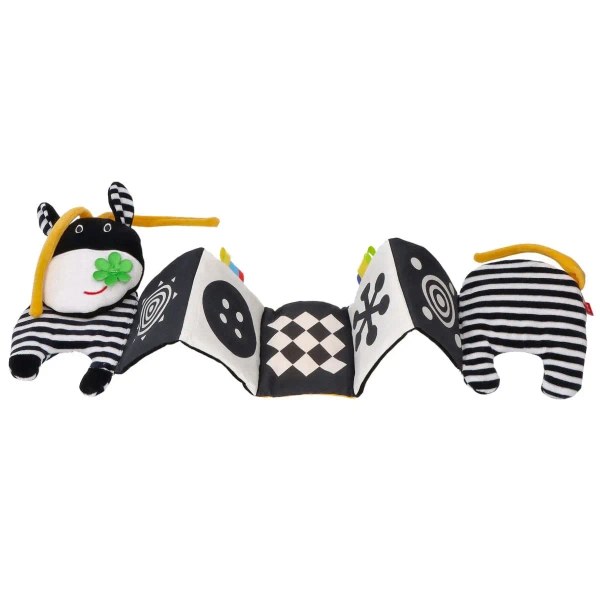 Fudge - sensory crib booklet