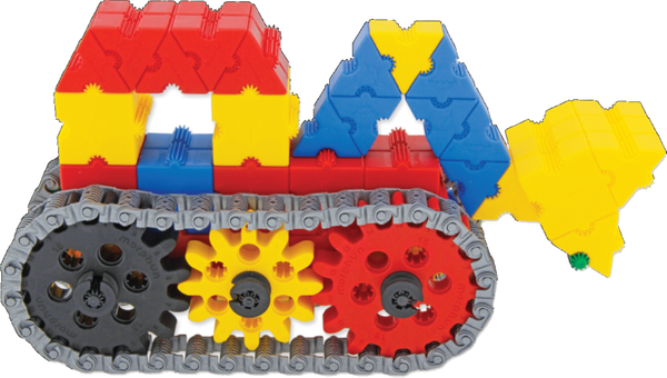 Morphun Chains and Gears Box 270 el. blocks.