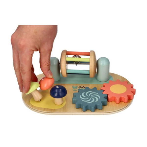 Wooden sensory activity board