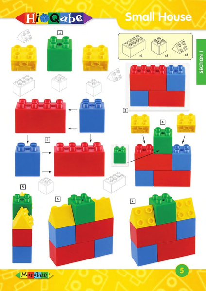 Instrukcje do klocków Morphun Hi-Qube 36 str.