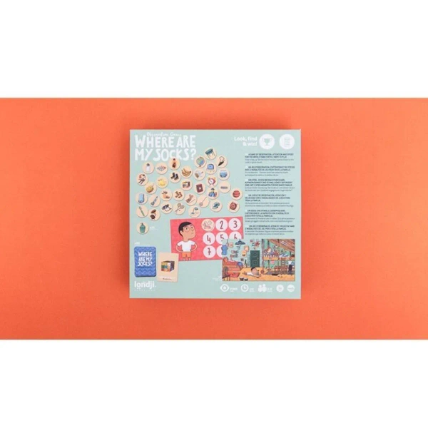 Gra obserwacyjna dla dzieci Where are my socks? – Londji 3+