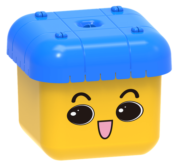 Klocki konstrukcyjne Molyka Yellow Box 158 elementów 3+ – Molyka