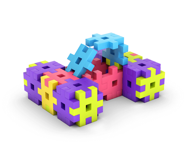 Meli Basic construction blocks 1000 el.