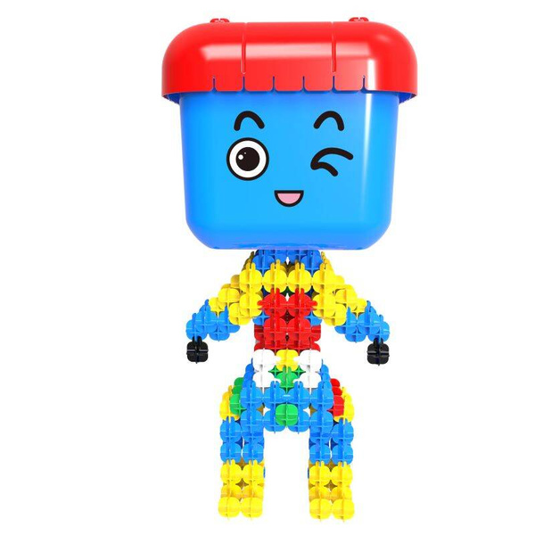 Klocki konstrukcyjne Molyka Blue Box 158 elementów 3+ – Molyka