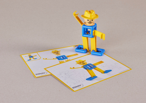 Mobilo construction blocks - Eco Construction builder - 92 el.