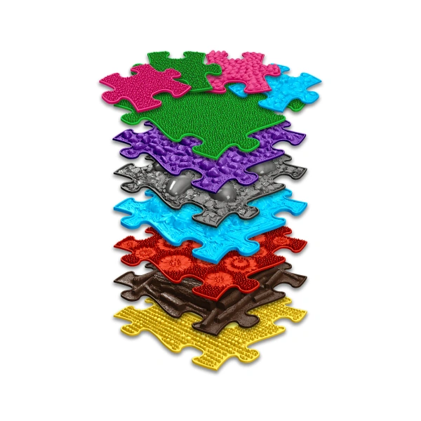 Sensory Pathway Puzzle MUFFIK 8 Textured Modules – Ages 12 + months
