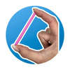 Różowe klocki konstrukcyjne Meli Constructor Pink 600 el. 5+