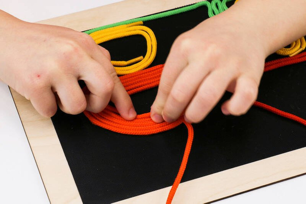 Spaghetti Pad Start tabliczka do rysowania sznurkami – Korbo 4+