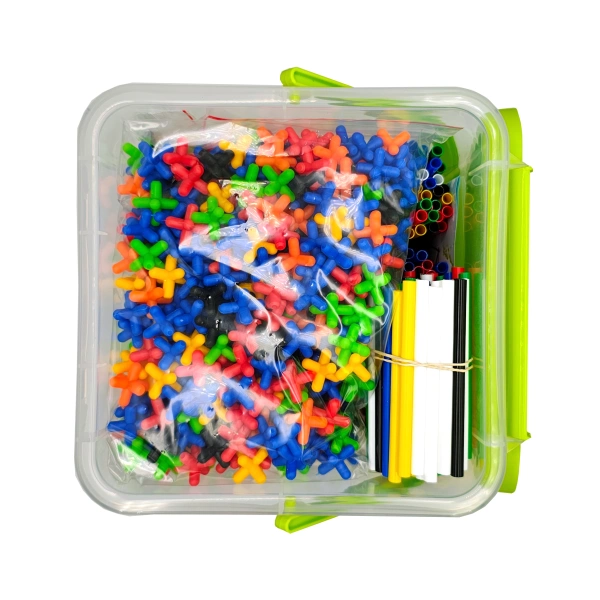 BAMP straws 1000 el. - spatial building blocks