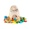 WABI wooden magnetic blocks 80 el. [304 moving magnets]