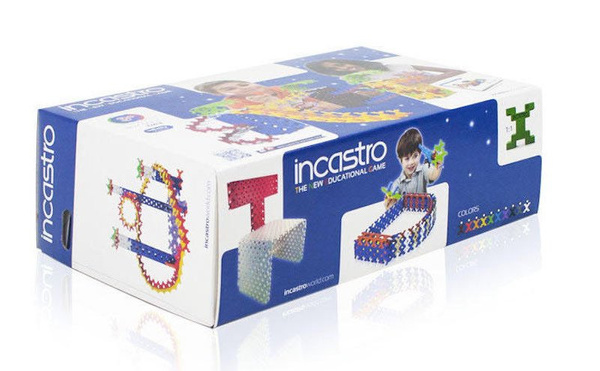 Klocki konstrukcyjne Incastro Box 500 elementów – 4+