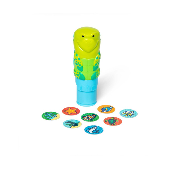 Sticker Wow - Sticker book and stamp book - Sea Turtle