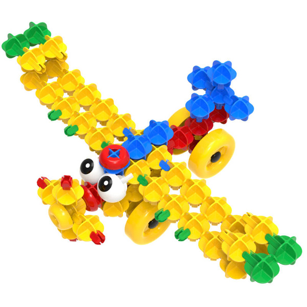 Klocki konstrukcyjne Molyka Yellow Box 158 elementów 3+ – Molyka