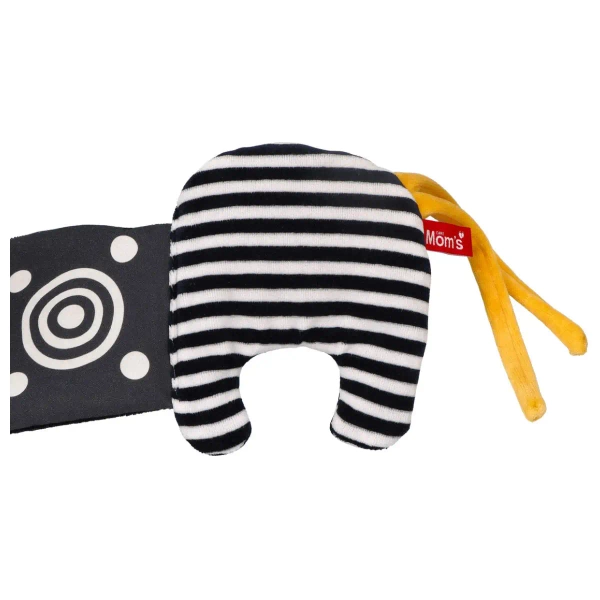 Fudge - sensory crib booklet