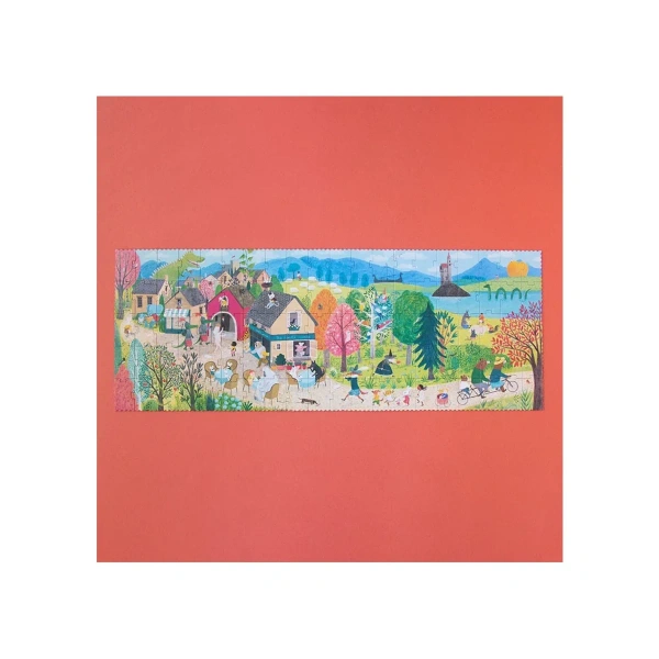 Puzzle 100 elementów Pewnego razu... z grą obserwacyjną – Londji 5+