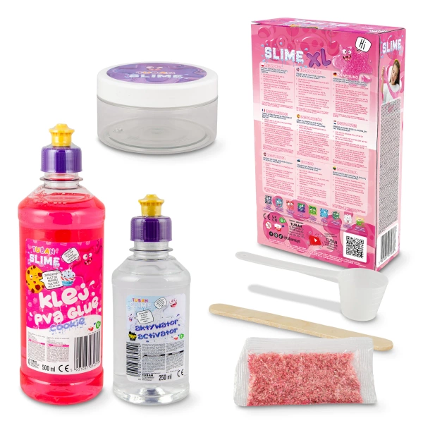 SLIME ZESTAW DIY CIASTECZKO XL