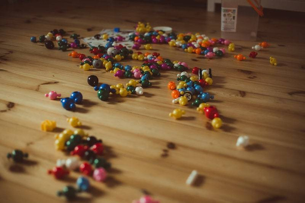 Klocki konstrukcyjne Loowi i Big Loowi mix kulki 200 elementów 3+