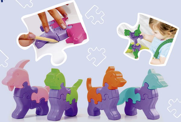 3D Animal Puzzle - 64 el.