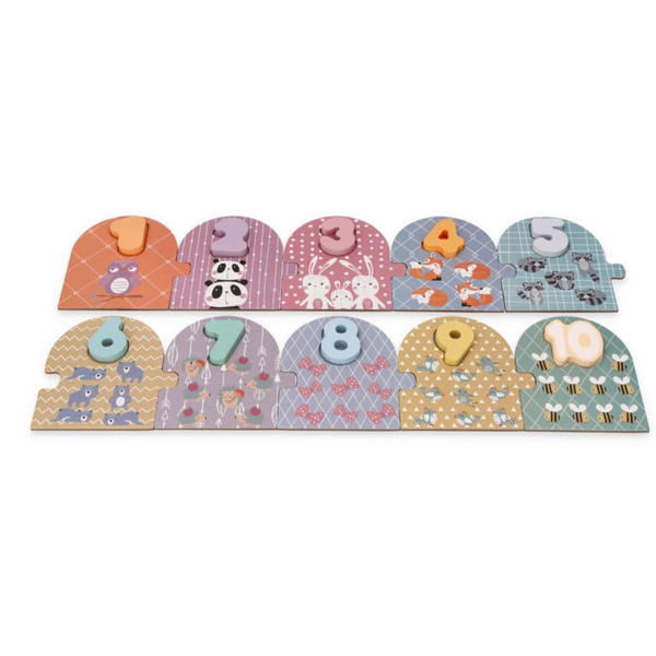 Puzzle for toddlers to learn counting