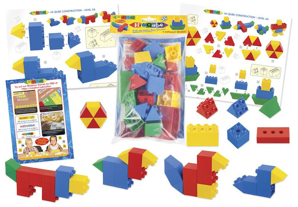 Morphun Hi-Qube 9 Models - Construction Blocks