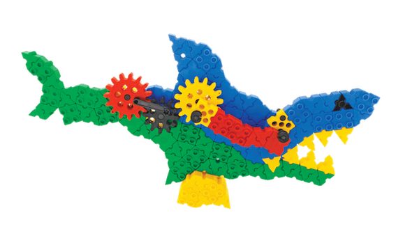 Klocki Gearphun Rekin i Krokodyl - 200 el.