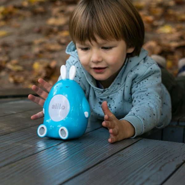Alilo happy bunny P1 BLUE - blue