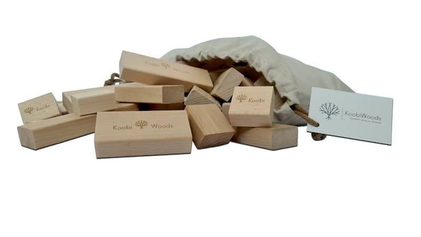 Wooden blocks Koobi Maxi 90 el.