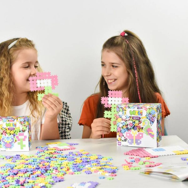 Klocki Meli Minis Pastel 400 el. – konstrukcyjne wafle 3+