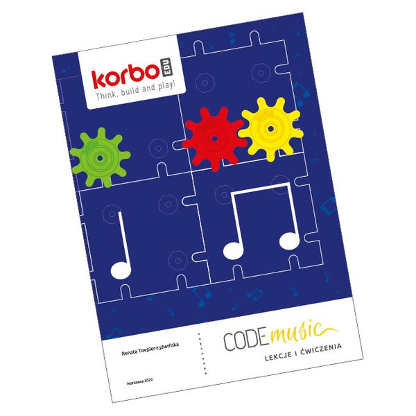 Klocki Korbo EDU Code Music 128 el. – kodowanie muzyki 3+