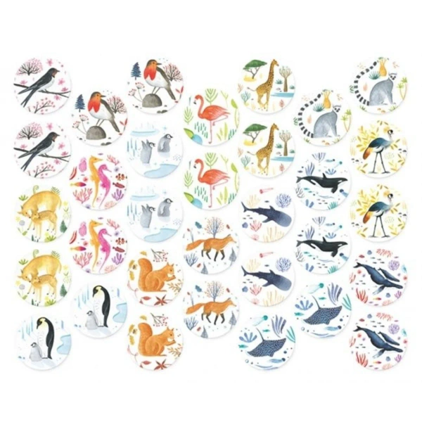 Wildlife Memory Game 32 Cards for Kids – Londji 3+