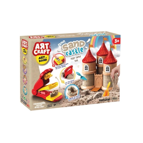 Kinetic sand set - Artcraft- Castle