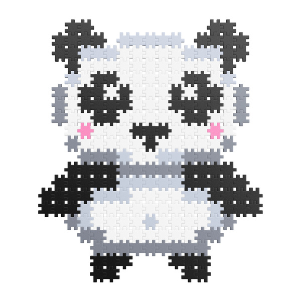 Meli Minis Panda blocks 250 el.