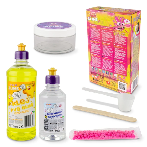 SLIME KIT DIY MAGIC PINK XL