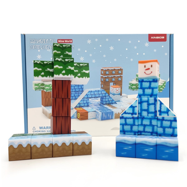 Magnetic blocks - MagCraft - 108 el.